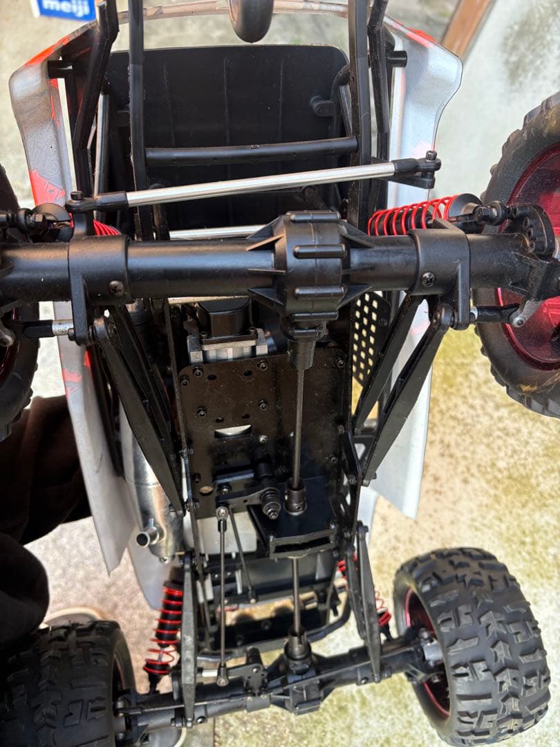 1/8 京商RC 4WD FO-XXReadyset モンスタートラックエンジン