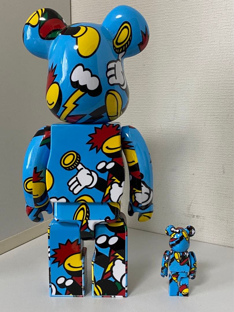 ベアブリック/Grafflex Arts/400%/限定/100%/セット/箱付