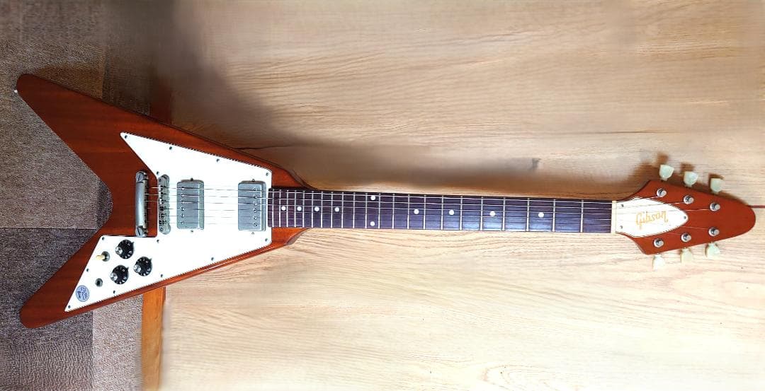 WaveBox専用Burny フライングV フェルナンデス Gibson