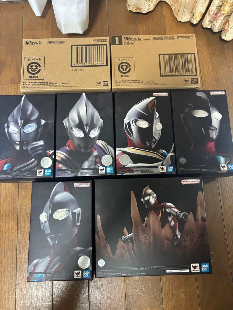 SHFiguarts 真骨頂　ウルトラマンシリーズ7体セット