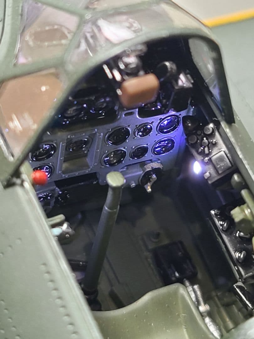 武蔵 タミヤ1/32 零式艦上戦闘機52型 リアルモーターライズ完成品