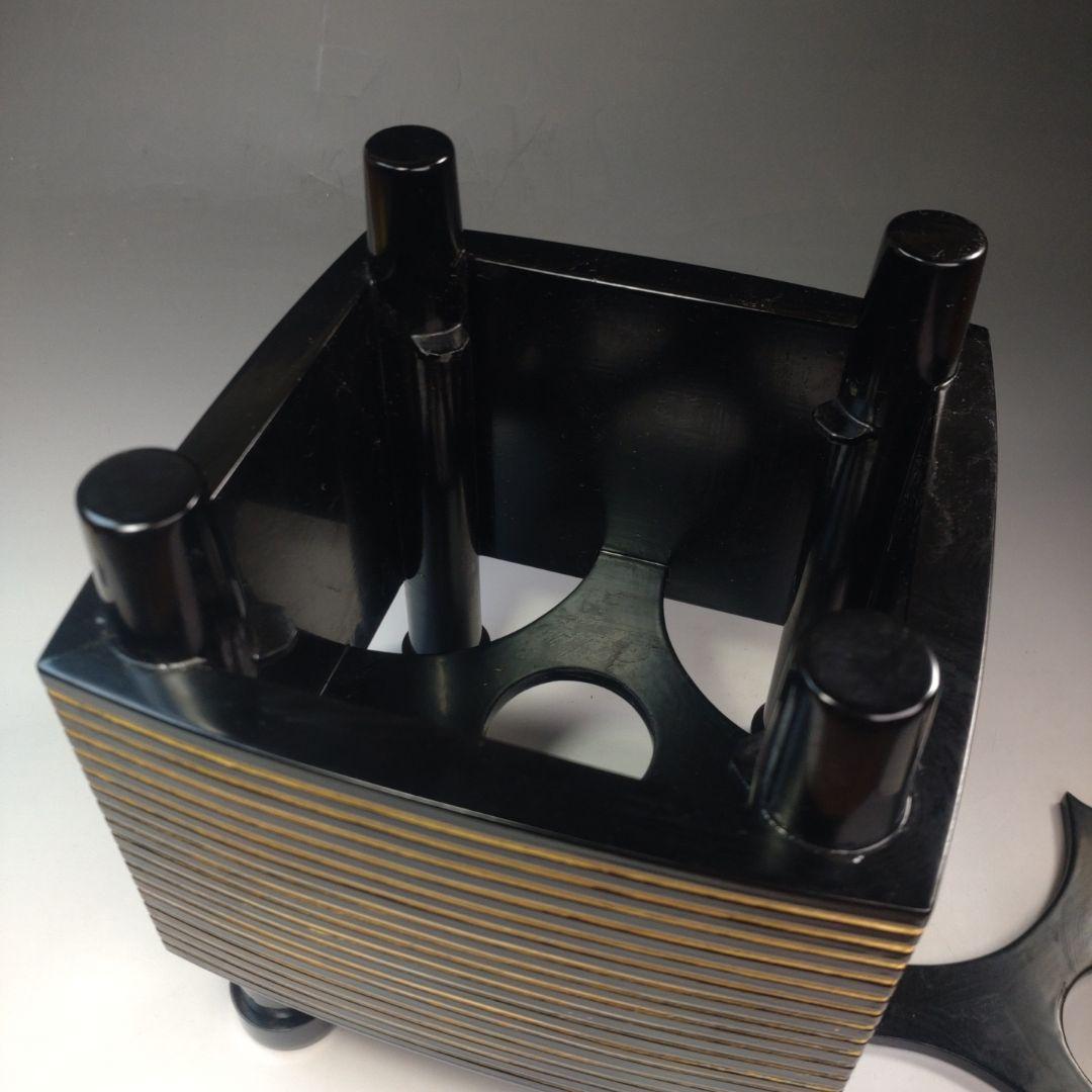 イ221 花入『初瀬川　柳庵』『柳庵好　金線糸巻花生　漆塗　共箱』茶道具