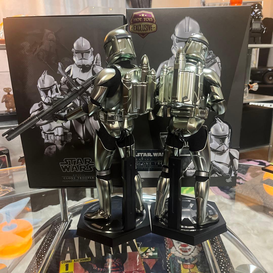 【トイサピ限定】ホットトイズ クローン・トルーパー クロム版 2体セット