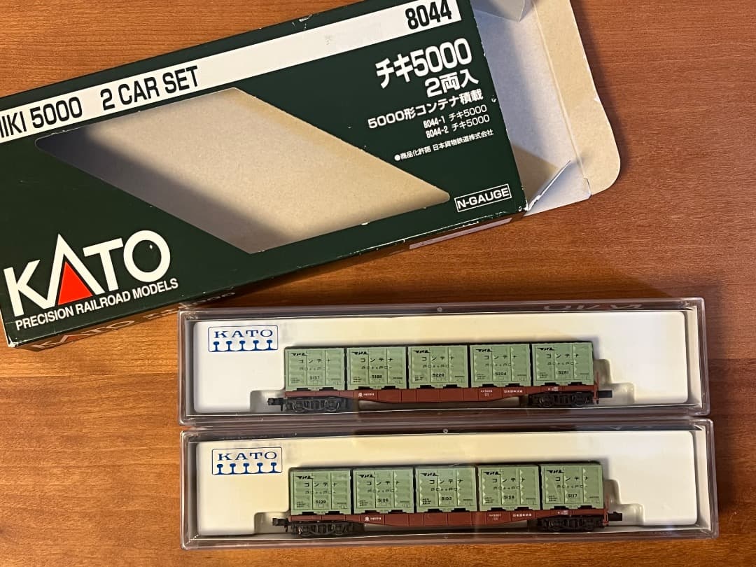 KATO Nゲージ　国鉄コンテナ貨車セット