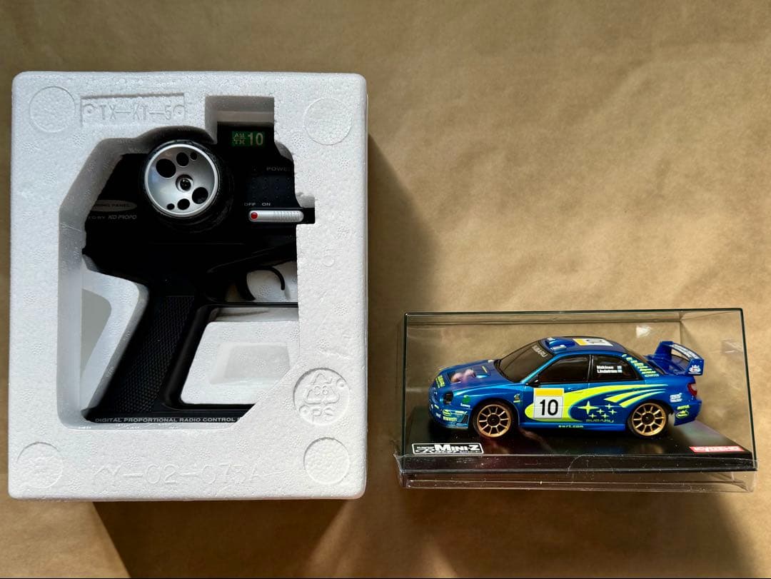 タ*ス様 未使用品 京商 ミニッツレーサー インプレッサ WRC 2002
