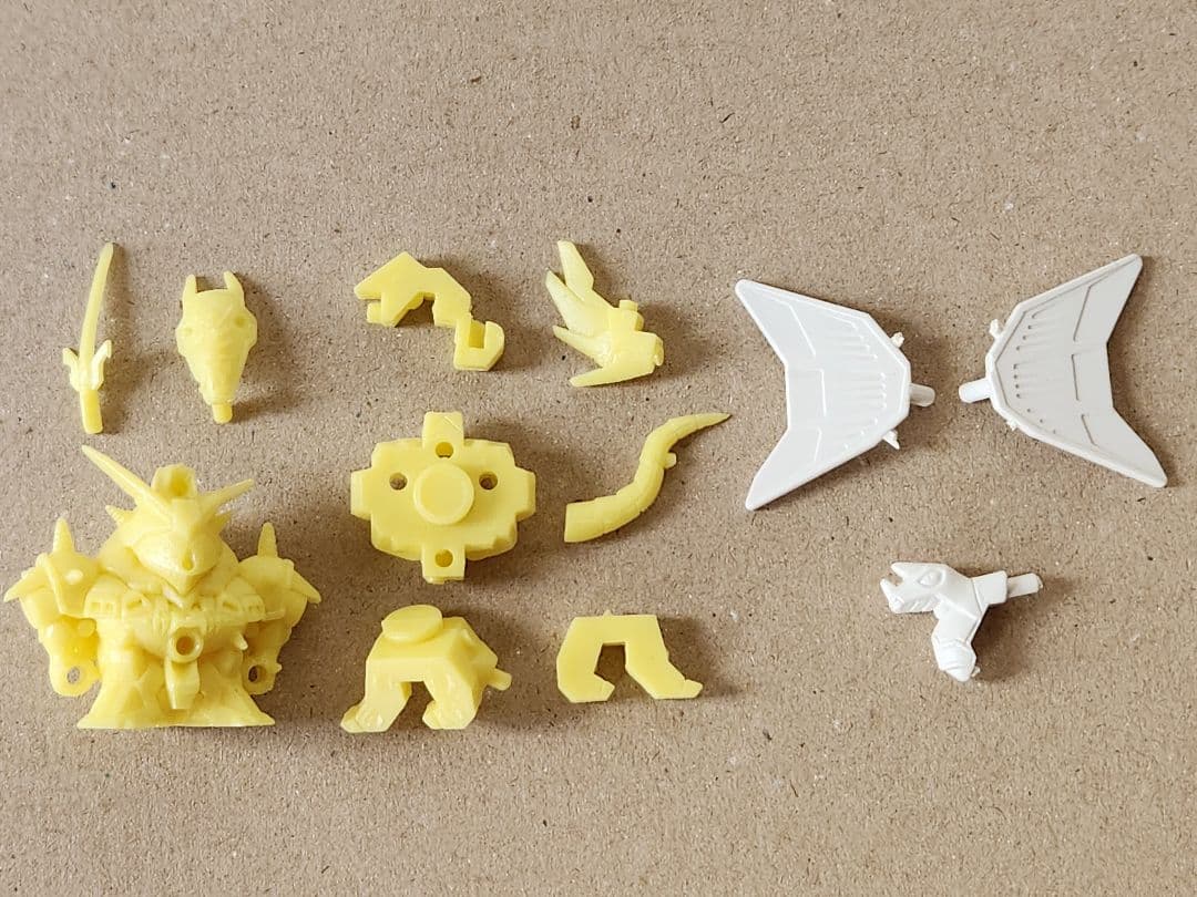 【プラパーツ1点欠品あり】 ガン消し ガンドランダーⅣ 星勇士テトラサラマンダー