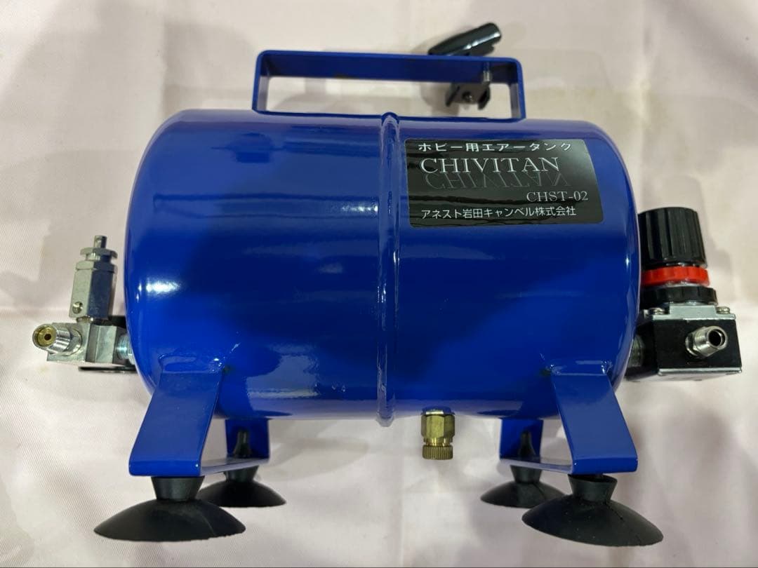 チ*こ様 エアテックス コンプレッサー APC-001R + アネスト岩田エアタ