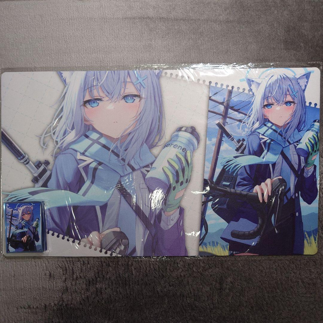α4 ブルーアーカイブ ボトル&ロードバイク 砂狼シロコ スリーブ&プレイマット