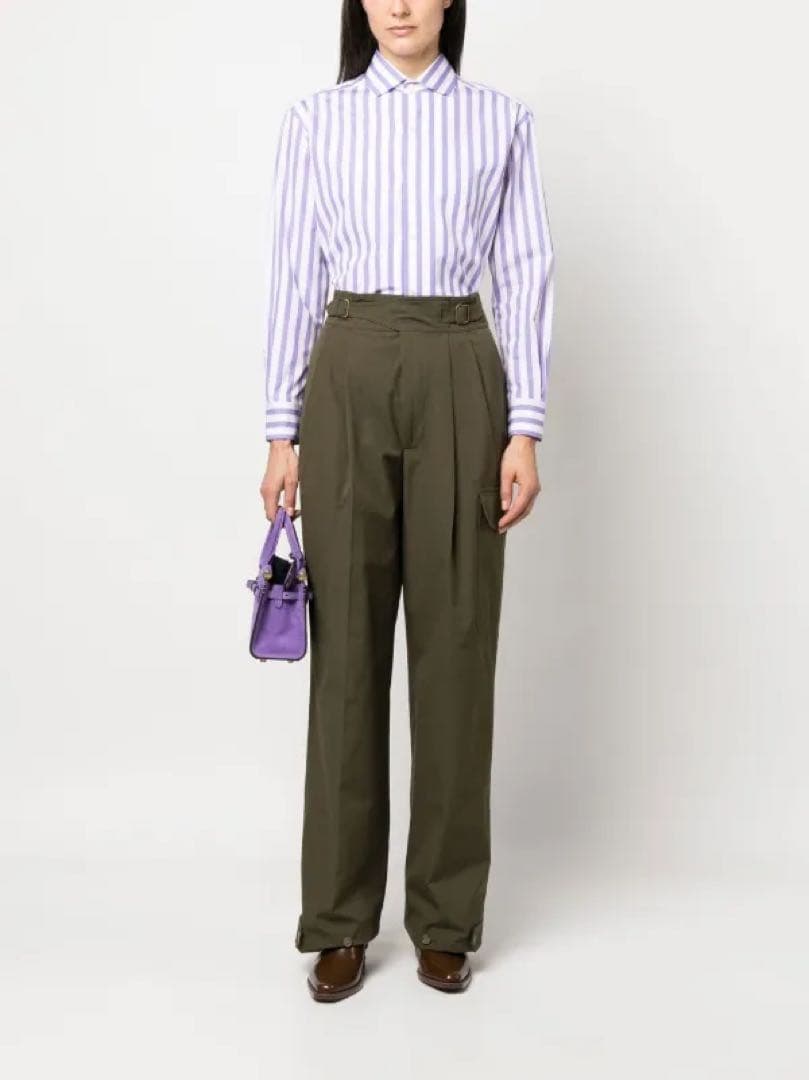 Ralph Lauren Purple Label/グルカパンツ/カーキ