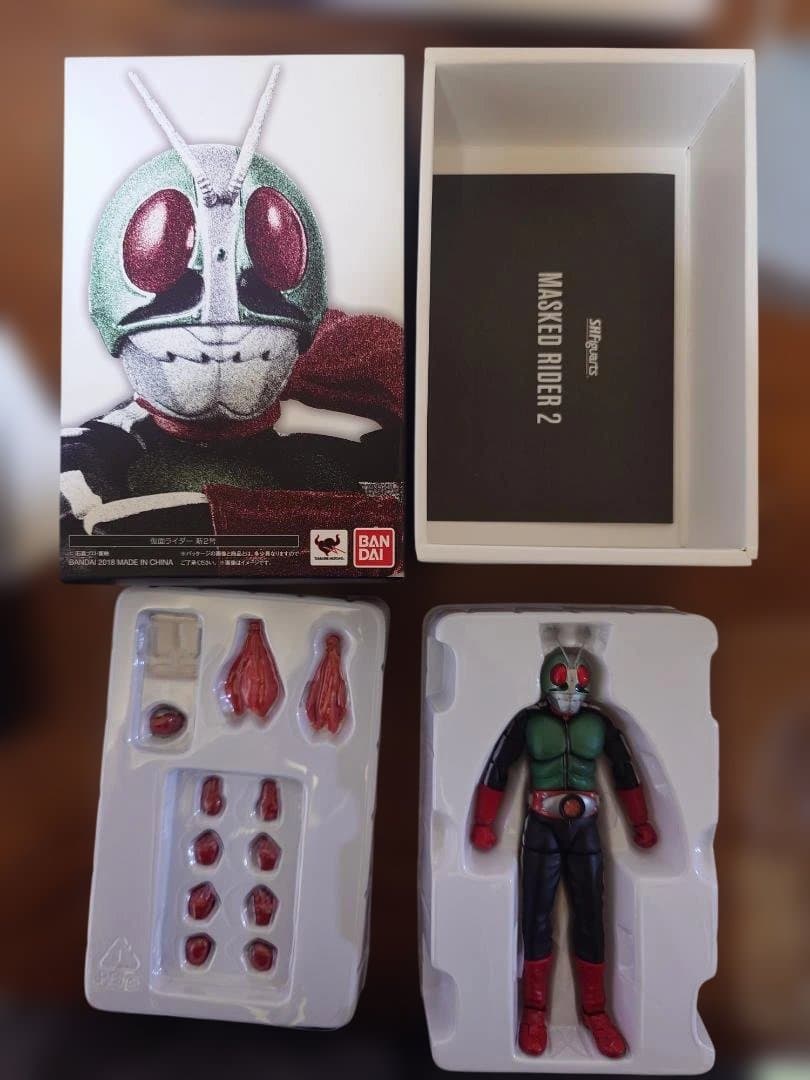 真骨彫　仮面ライダー新1号＆新2号