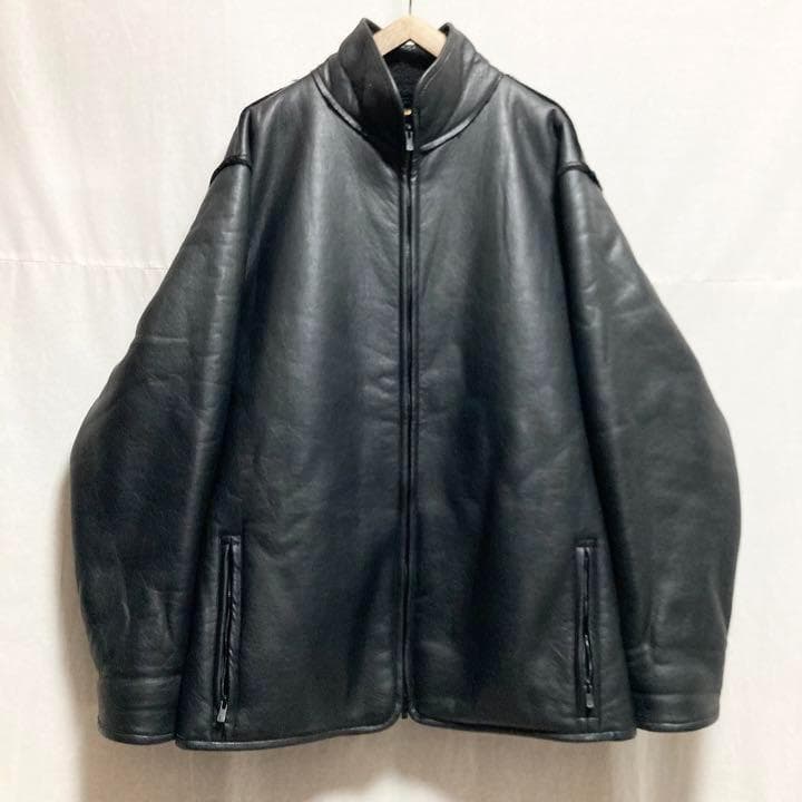 XLサイズ！Needles フェイクレザースタンドボアジャケット