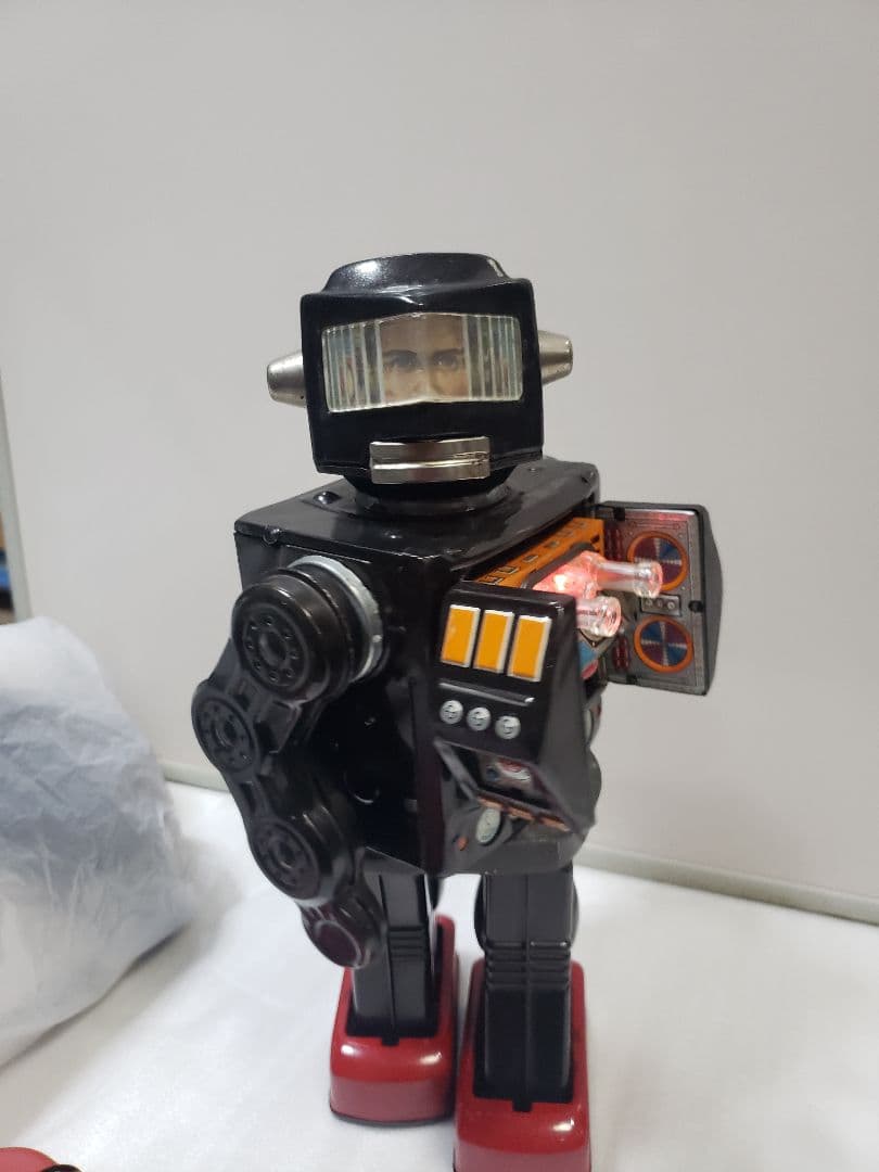 完動品！ブリキ　ロボット　スーパーアストロノーツ　昭和　堀川玩具　日本製