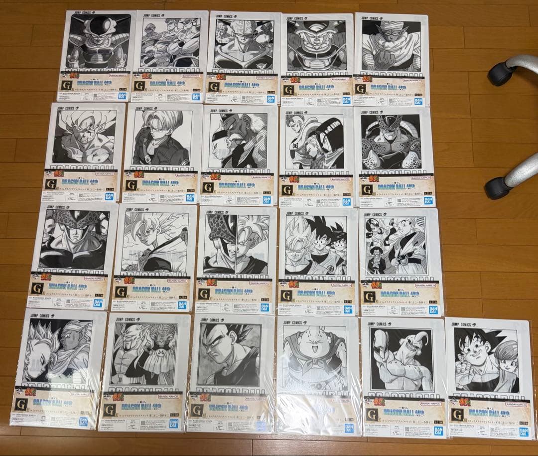 ✨DRAGONBALL40周年クリアファイルコンプリート✨セット計21個