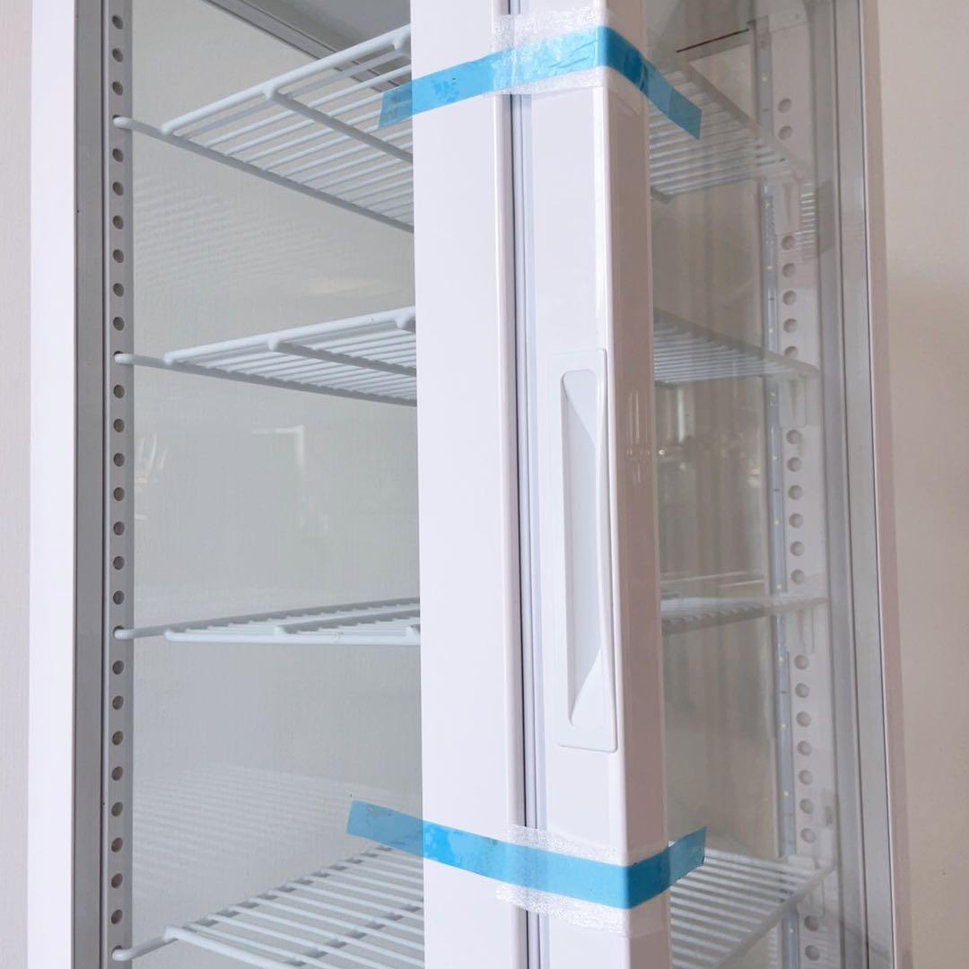 新品　透明　ガラス　JCM 4面ガラス 冷蔵ショーケース　冷蔵庫　ショーケース