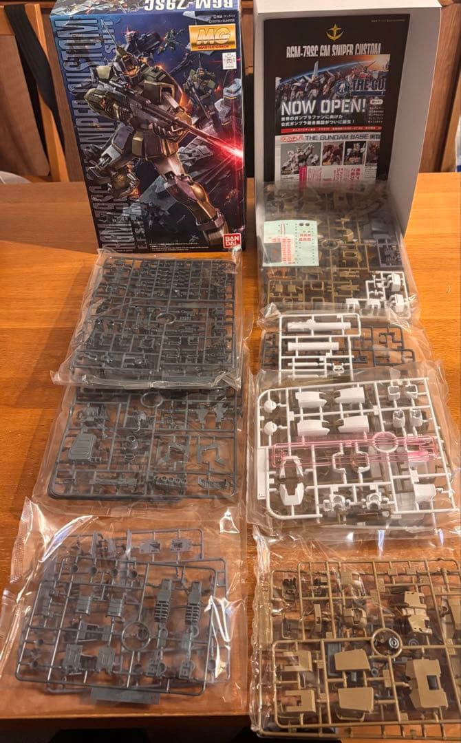 【新品・未組立】MG 1/100 RGM-79SC ジムスナイパーカスタム