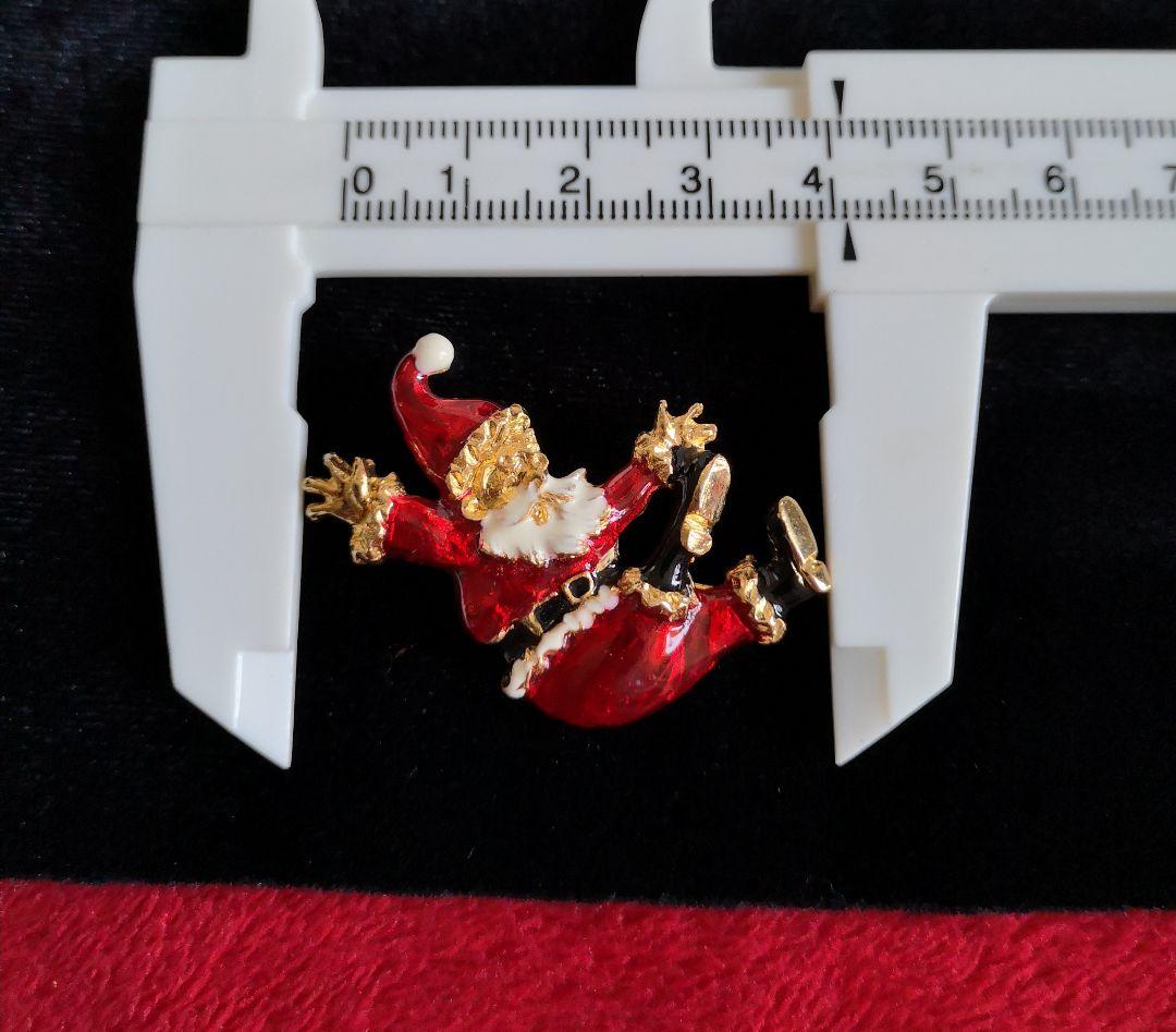 イタリア ヴィンテージ ブローチ GIOVANNI サンタクロース 398