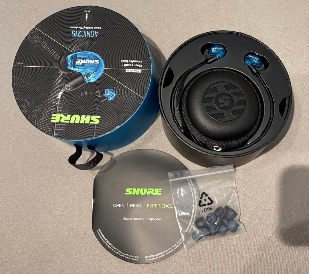 イヤホン SHURE SE215