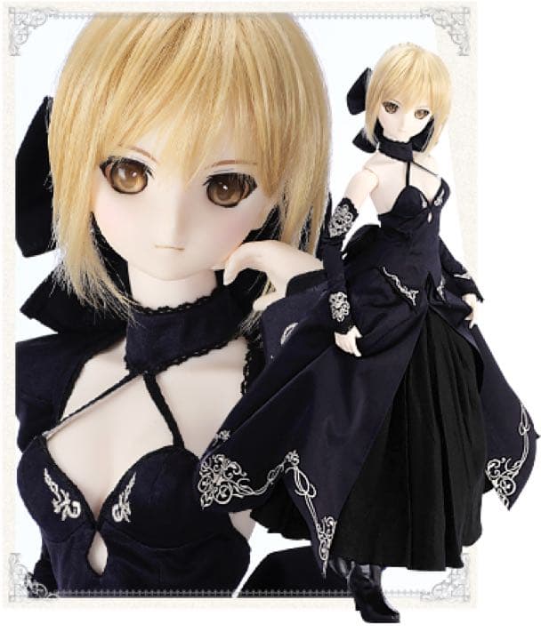 ボークス DD/ドルフィードリーム セイバーオルタ 2nd Ver 水着付き！