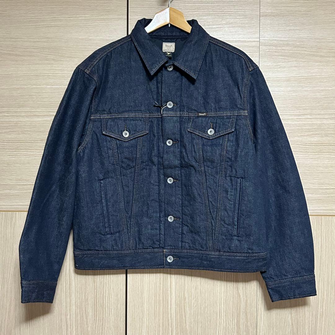 【新品未使用】ヤヌーク YANUK デニムダウンジャケット S