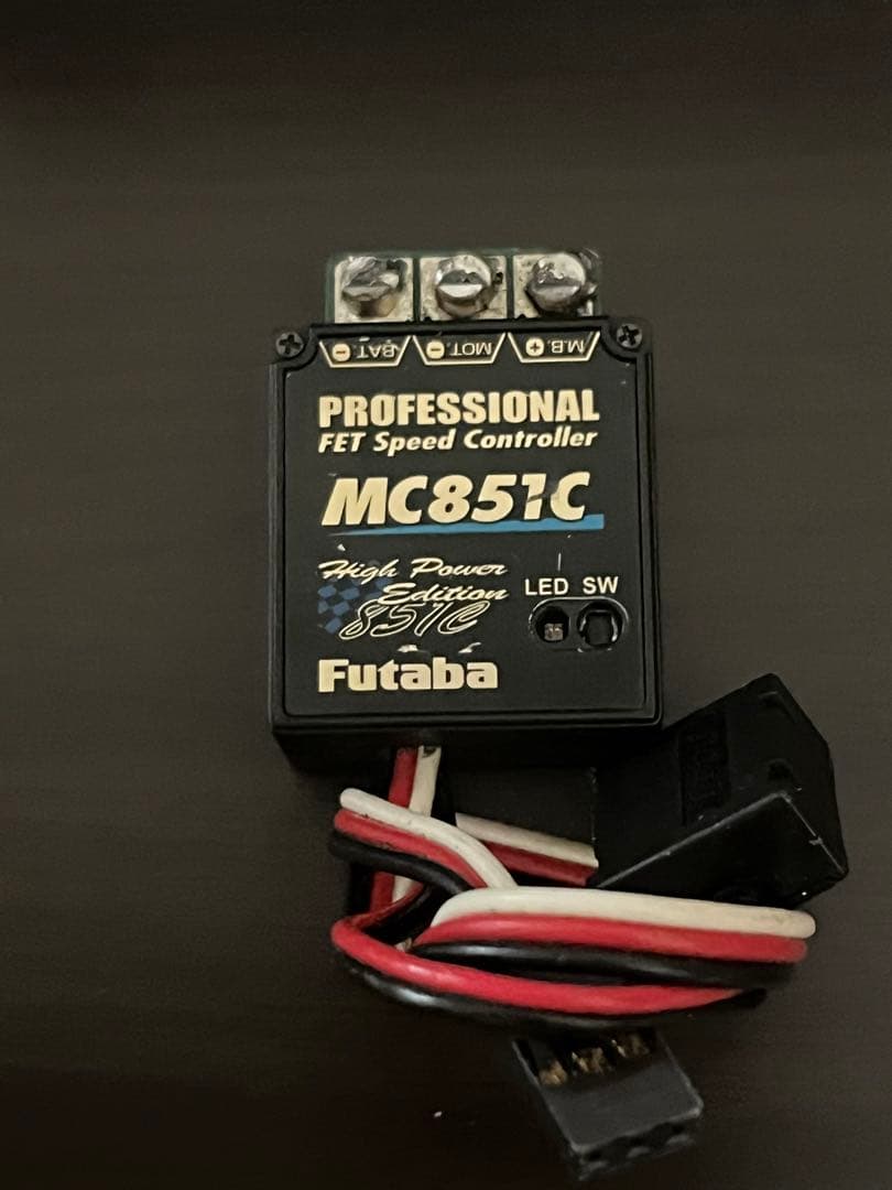 RCラジコン　ブラシアンプ　FUTABA フタバMC851 美品！