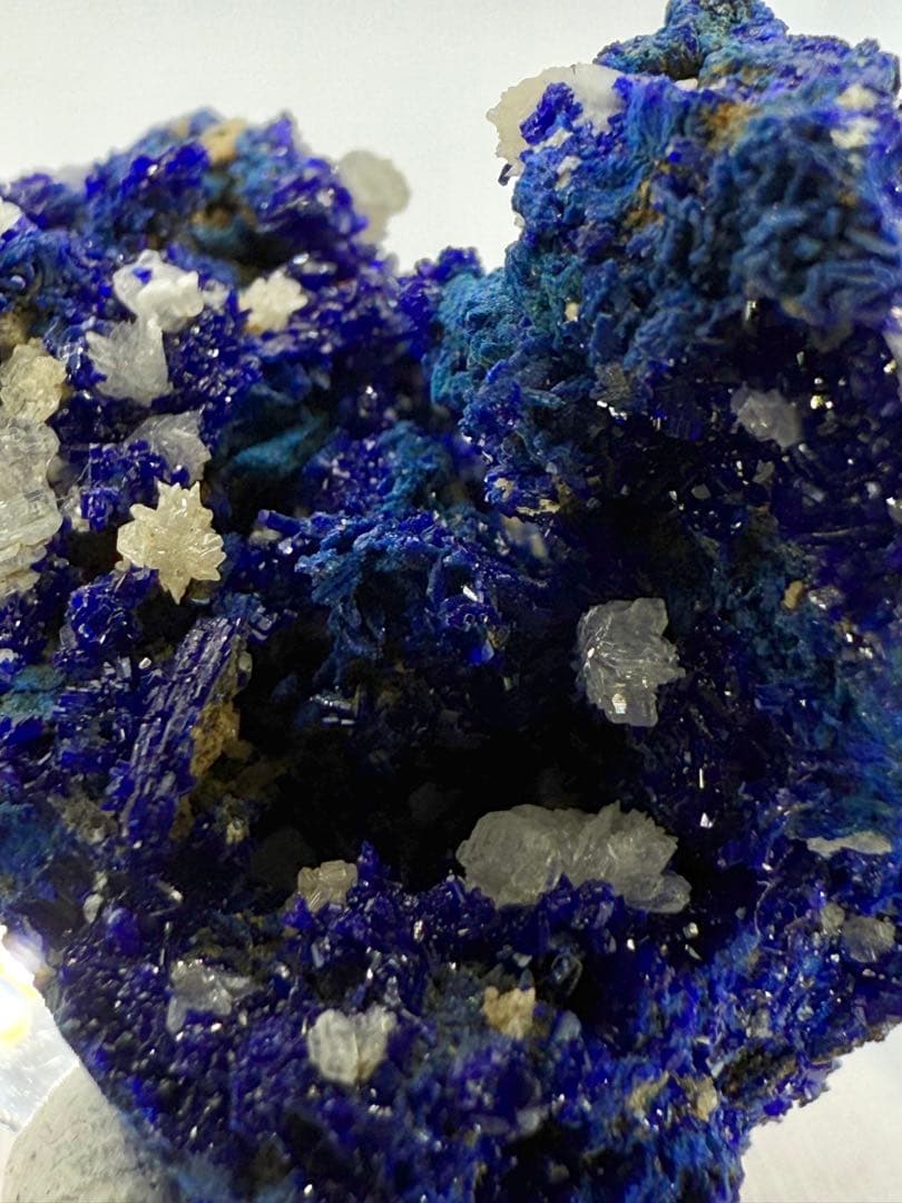 アズライト　セルッサイト　原石　鉱物標本　天然石　ラズライト