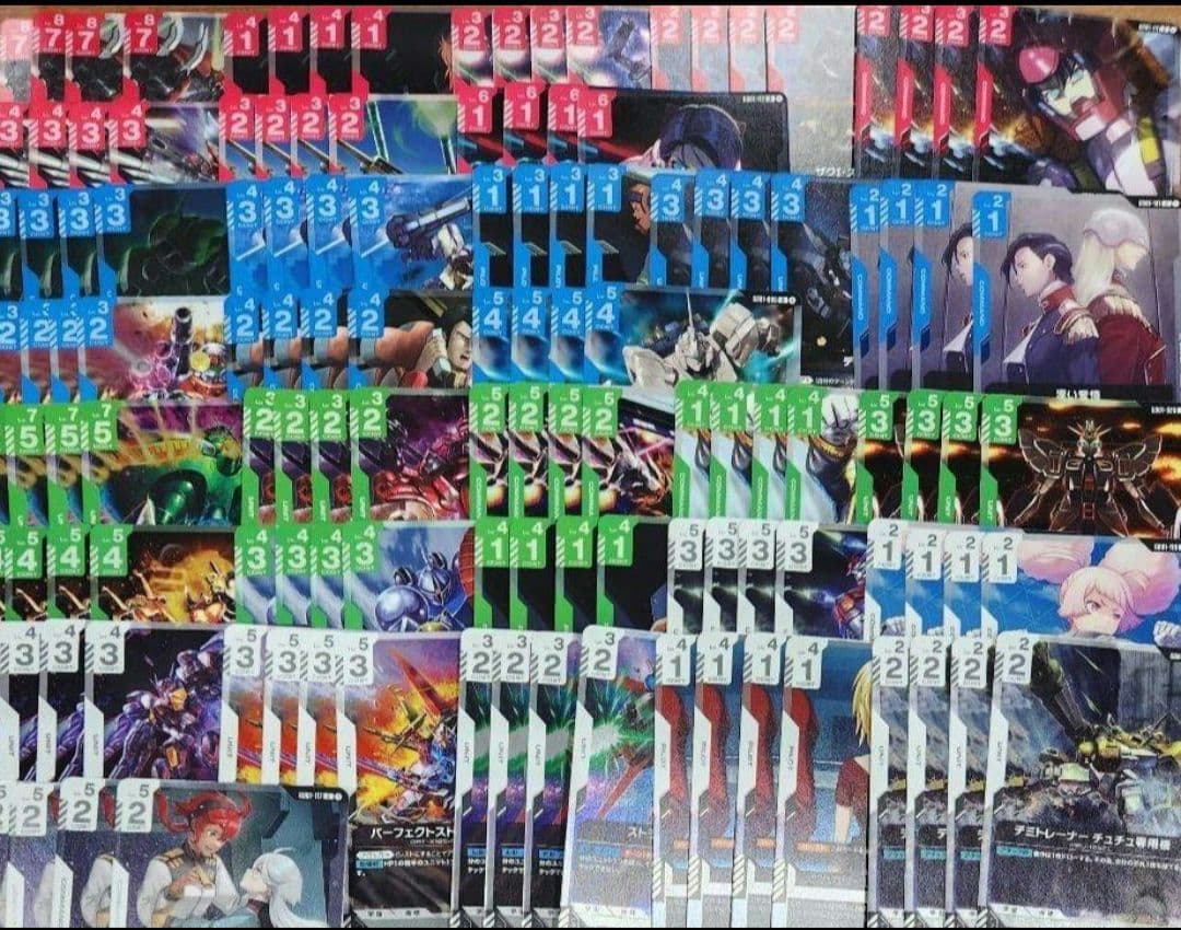 ガンダムカードゲーム　Newtype Rising LR以下4コン　セット