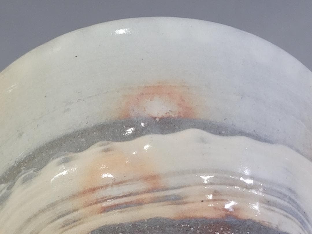 茶道具 三作三嶋茶碗 十客 平安清和作 共箱 美品 DT608