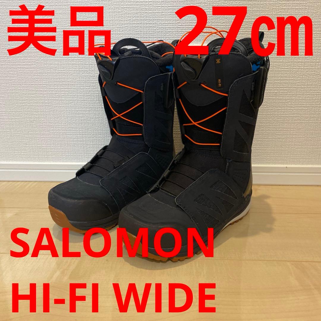 【美品_即日発送】メンズ SALOMON HI-FI WIDE 27.0cm