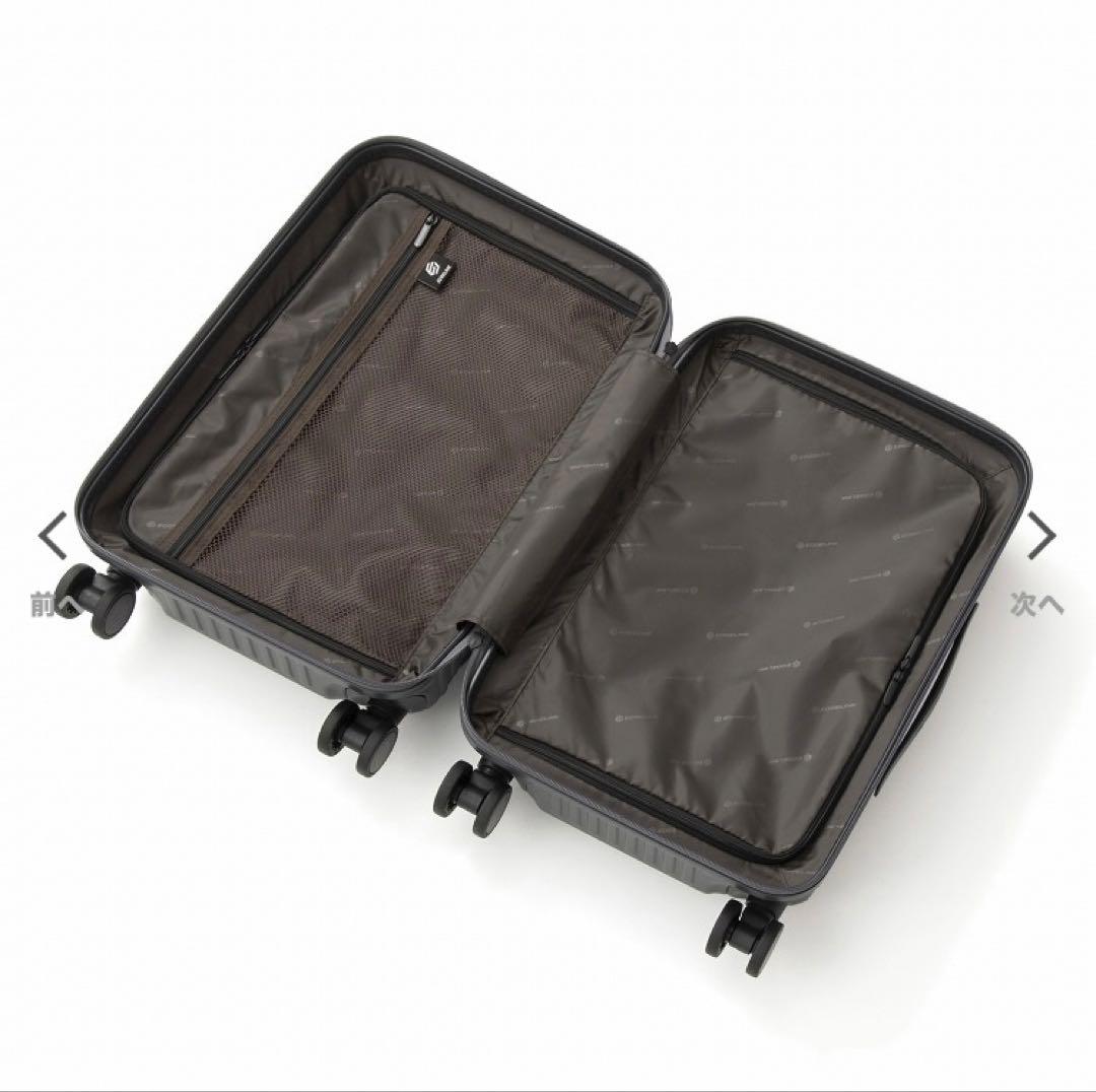 新品 ACE エース EDGELINK スーツケース フロントオープン Sサイズ