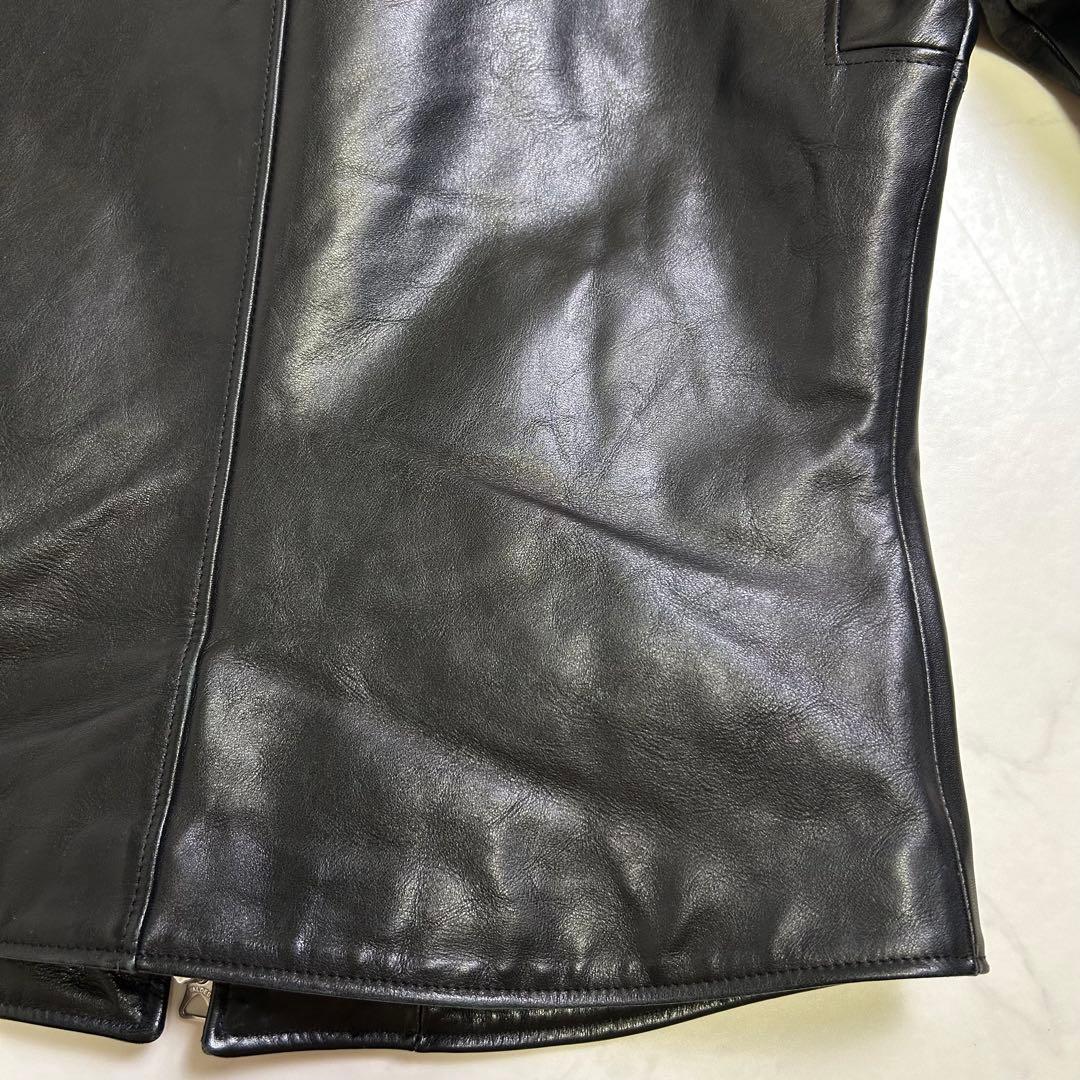ジャケット・アウター NO,NO,YES! LEATHER JACKET HORSE-HIDE BLK