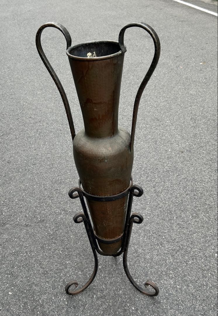 金属製花瓶型スタンド