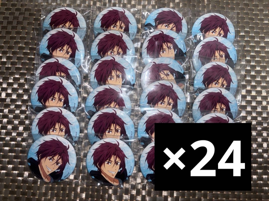 Free! 松岡凛 缶バッジ