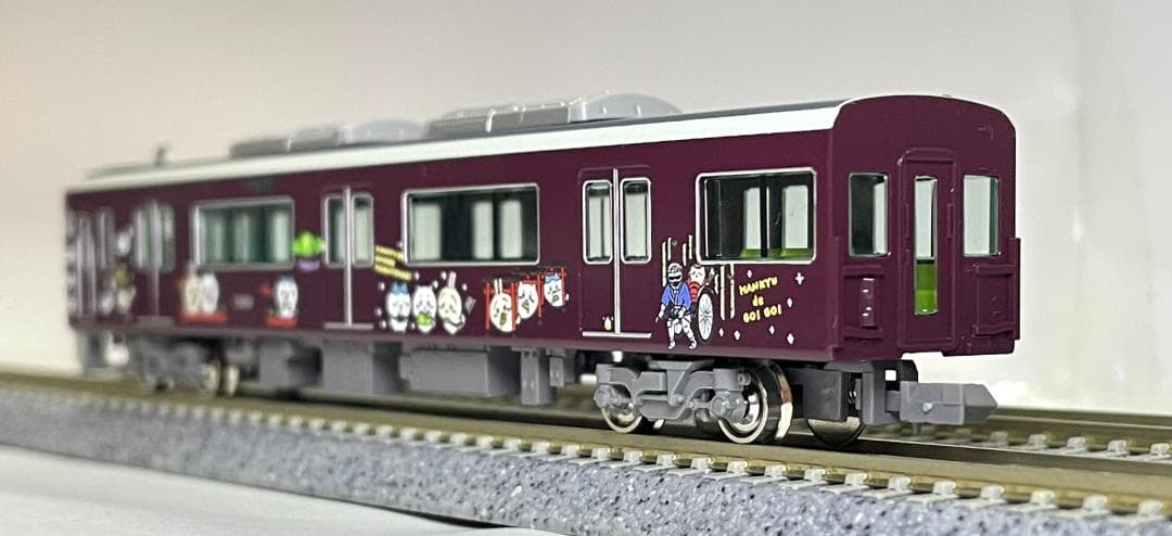 【限定品】阪急電車　ちいかわコラボ　うさぎ号　Nゲージ　ディスプレイモデル