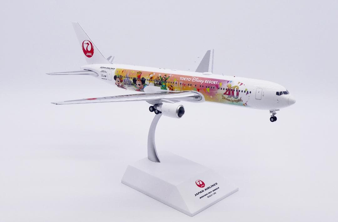 航空機・ヘリコプター JAL 767-300ER JA614J 1/200