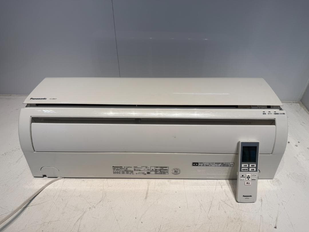 297　Panasonic　2016年製エアコン　10～12畳用　整備済み