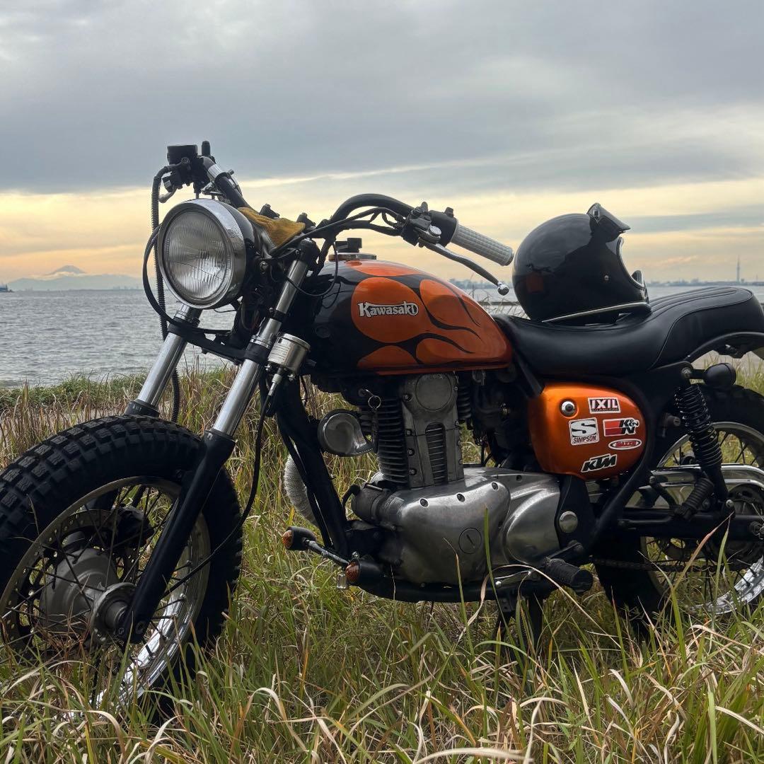 は*わ様 エストレヤrs タンク　サイドカバー　ハンドルセット