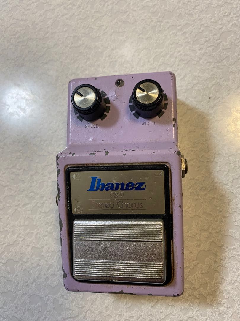 Ibanez CS-9 Chorus エフェクター 紫色