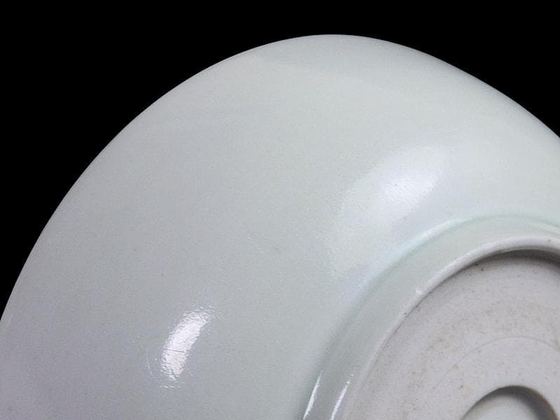 古伊万里　色絵　丸紋に貝の図　春寒鉢　膾皿　B129AS-DAz