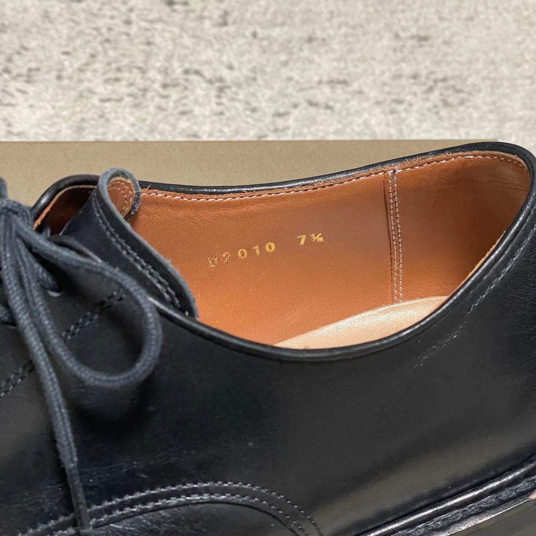 7 1/2 外羽根式プレーントゥ 撥水なめし革