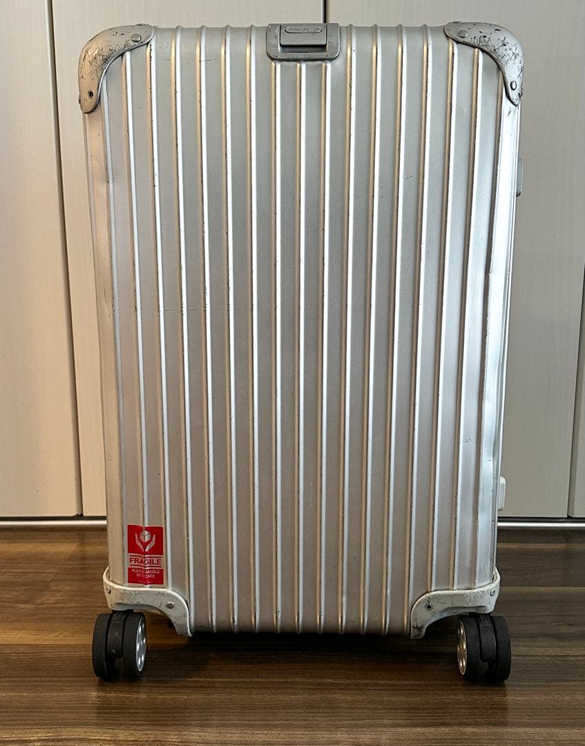 bogy6 RIMOWA シルバー トパーズ64L 4輪　キャリーケース