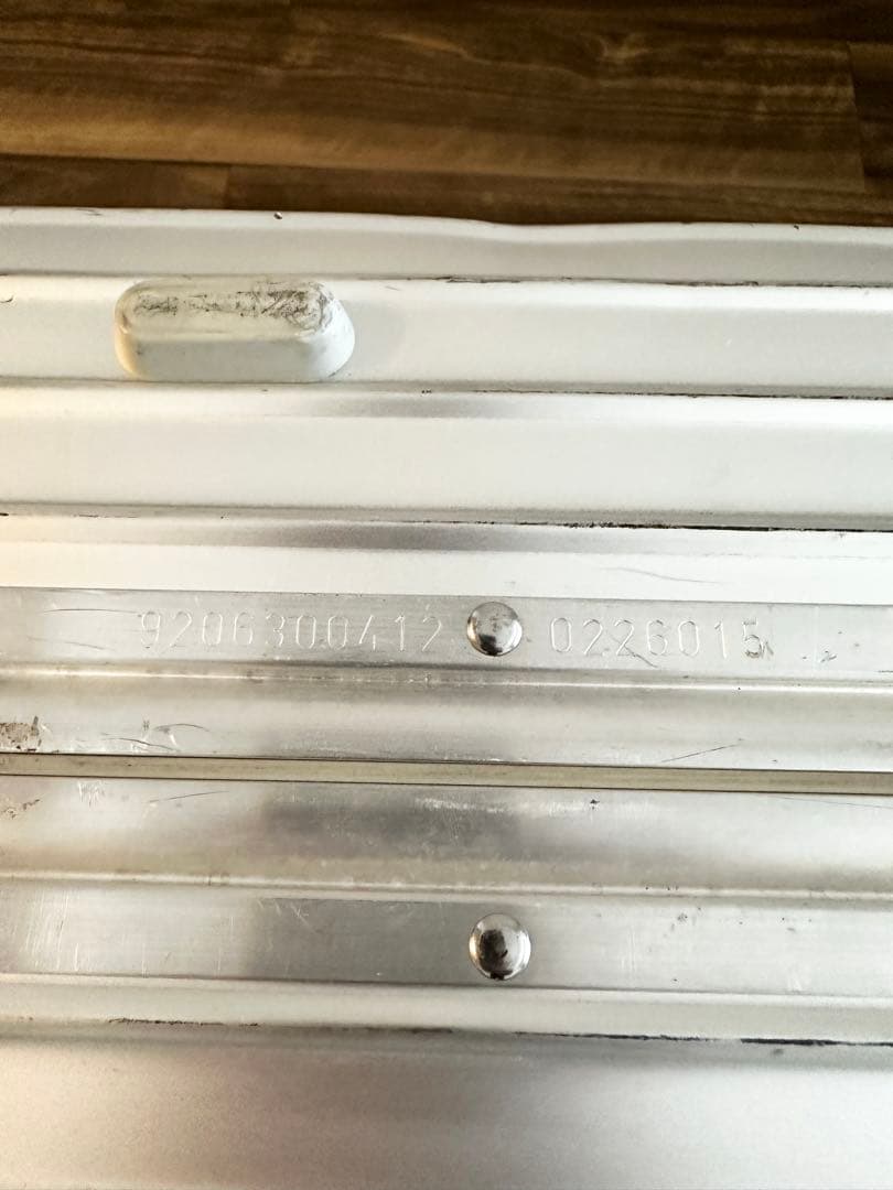 bogy6 RIMOWA シルバー トパーズ64L 4輪　キャリーケース