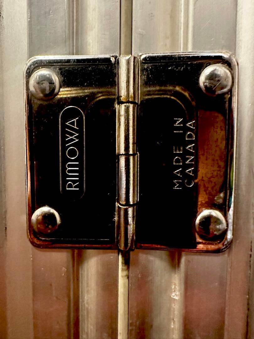 bogy6 RIMOWA シルバー トパーズ64L 4輪　キャリーケース