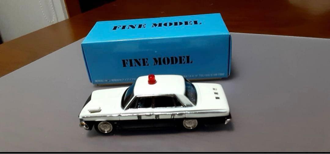 アンチモニー　ファインモデル　トヨペットクラウン　1967年式パトカー　1/43