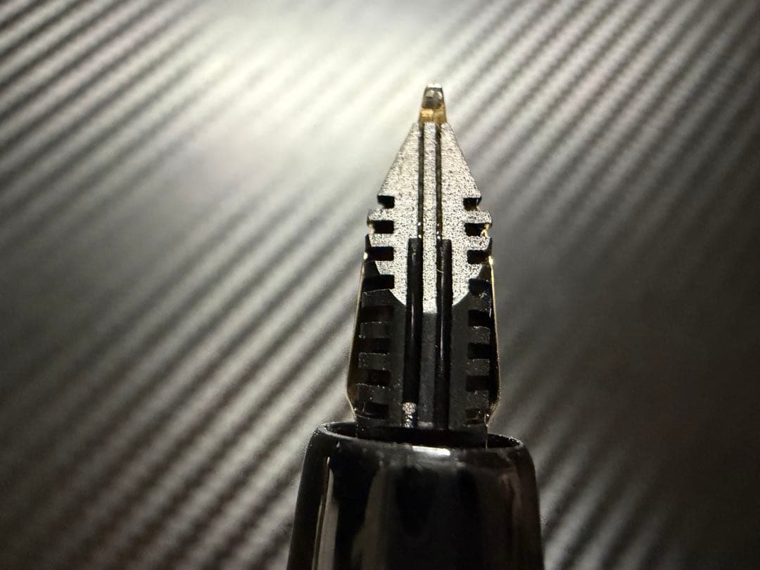 未使用に近い モンブラン マスターピース 744 テレスコープ式 M 万年筆