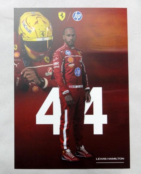 2025 フェラーリ ハミルトン ドライバーカード