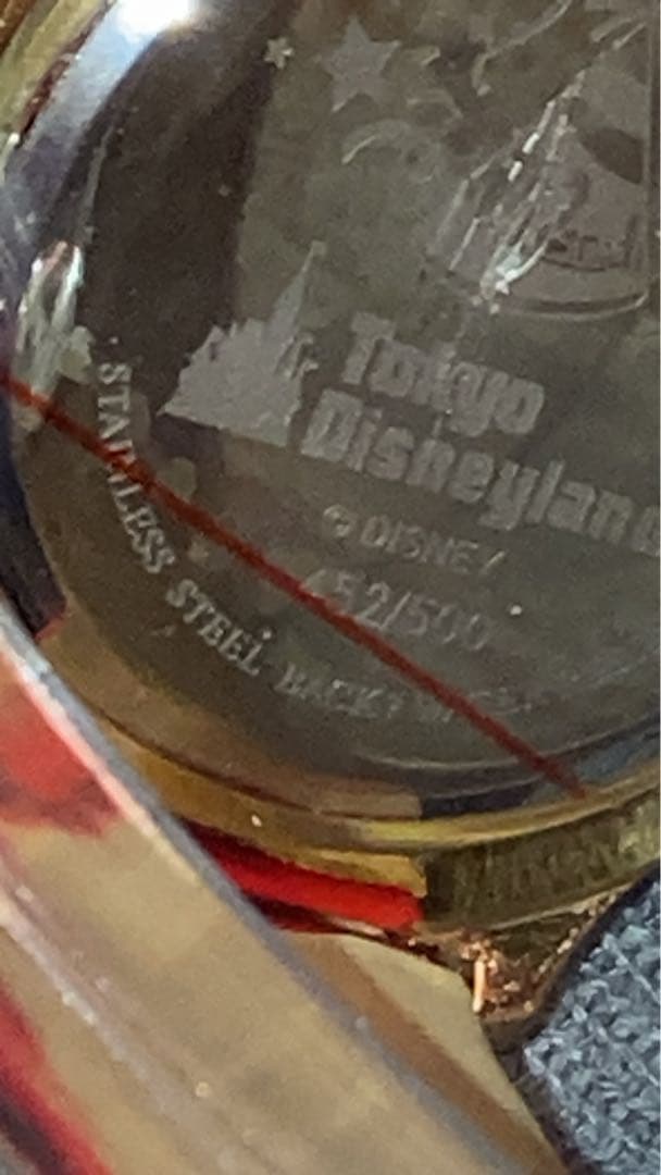 東京ディズニーランド ミッキーマウス72周年 記念腕時計