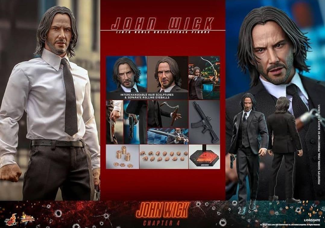 ホットトイズ　ムービー・マスターピース　ジョン・ウィック　コンセクエンス　通常版