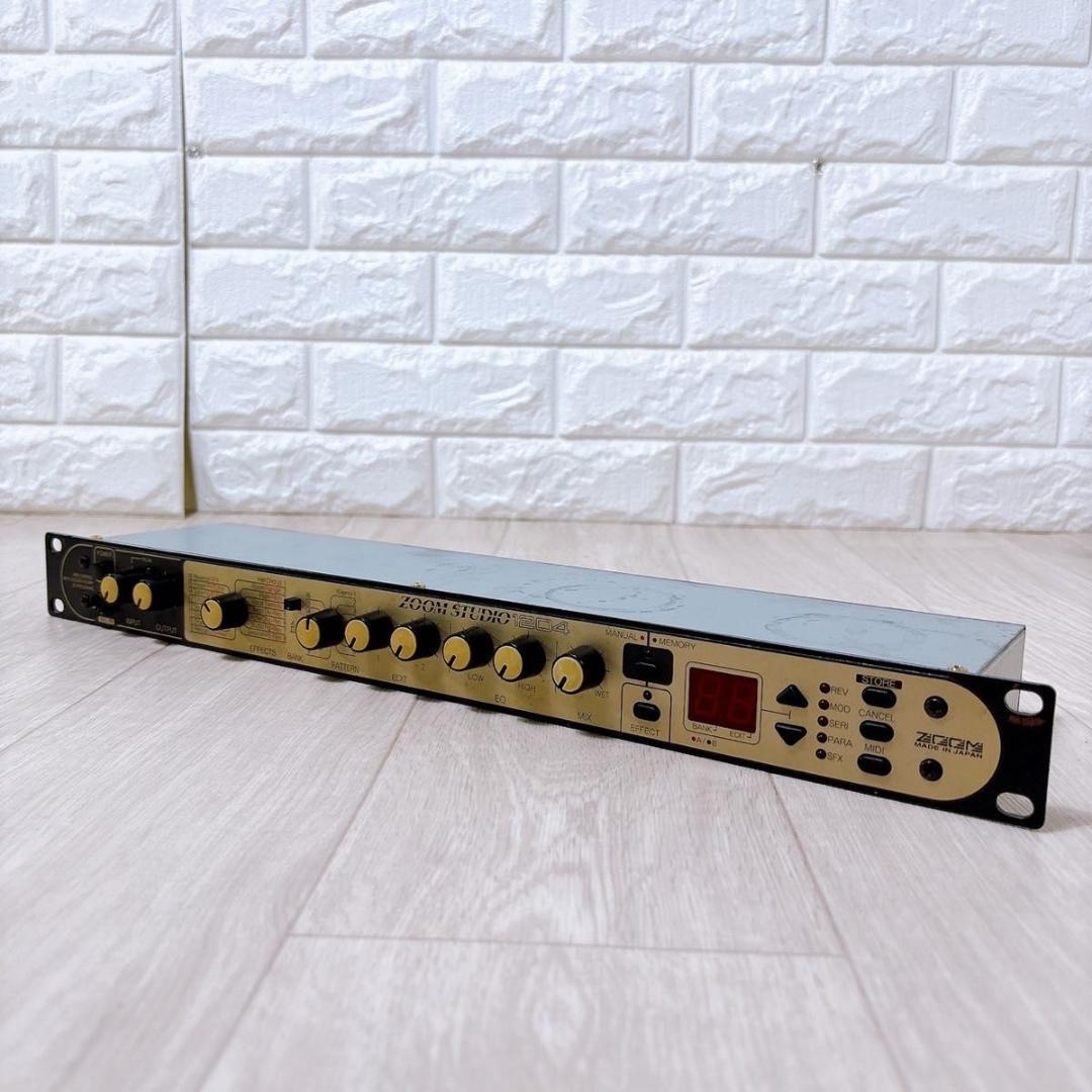 ZOOM STUDIO 1204 空間系 デジタルリバーブ マルチエフェクター