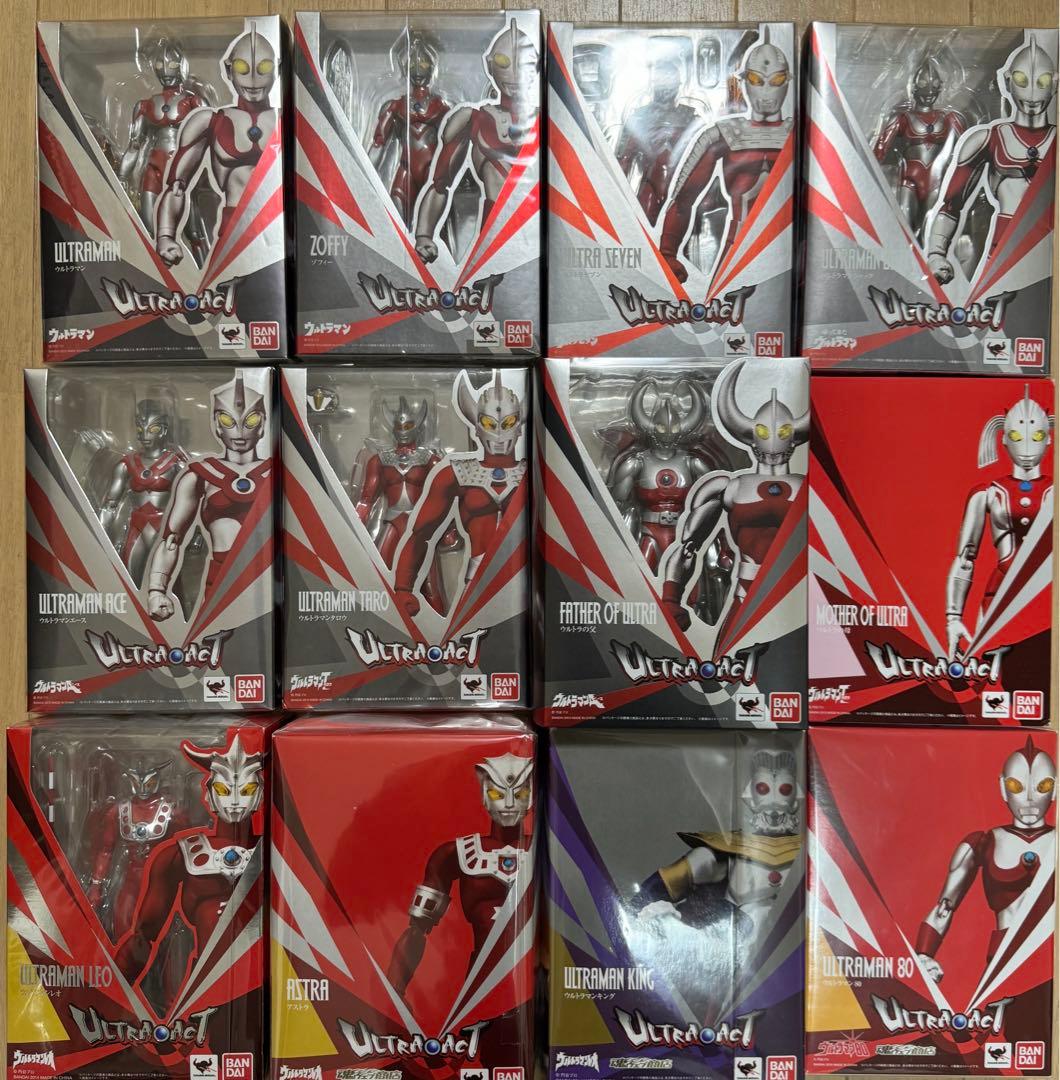 ウルトラアクト　昭和　ウルトラマン　12体セット