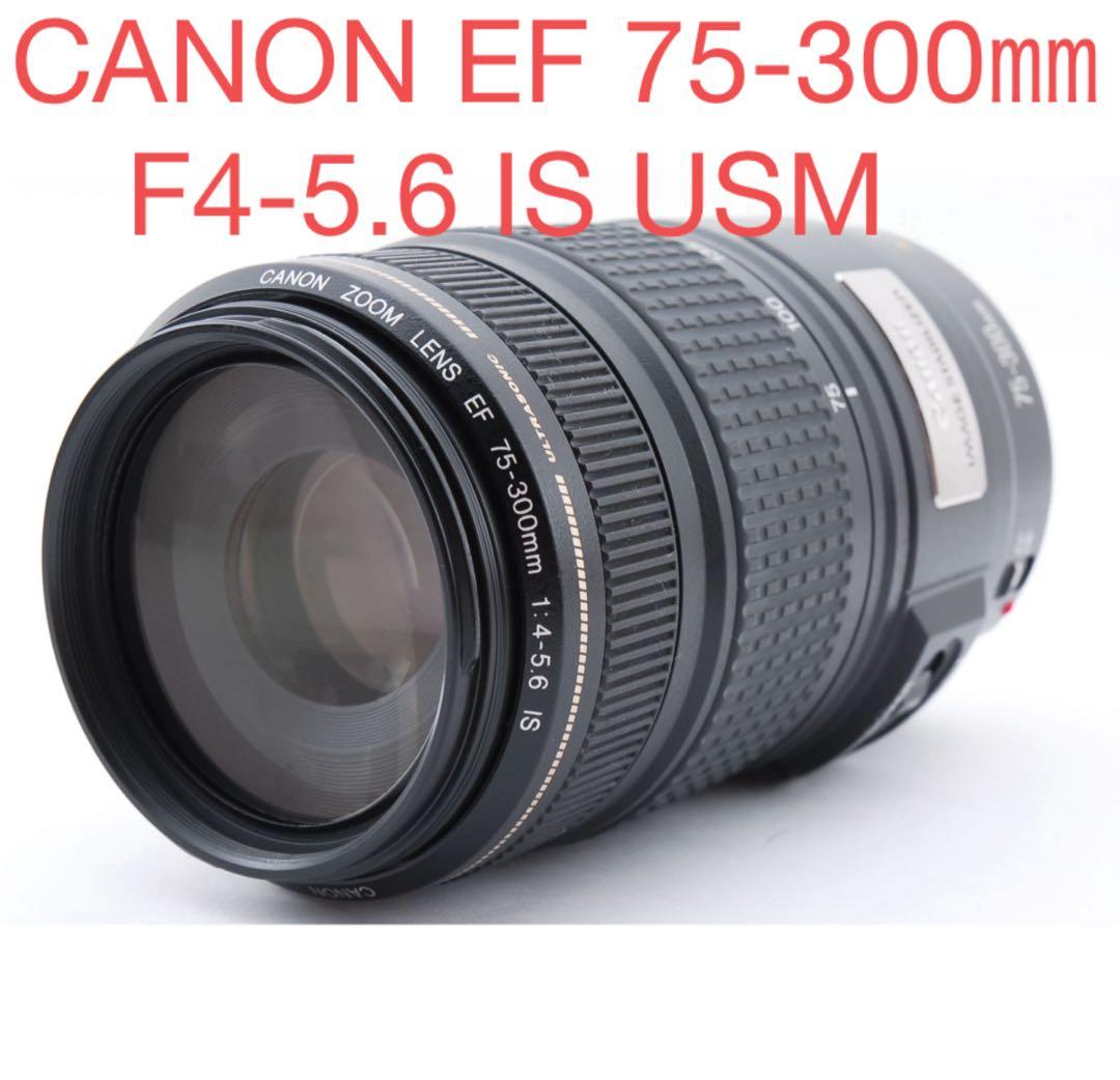 手ブレ補正搭載/CANON EF 75-300㎜ F4-5.6 IS USM